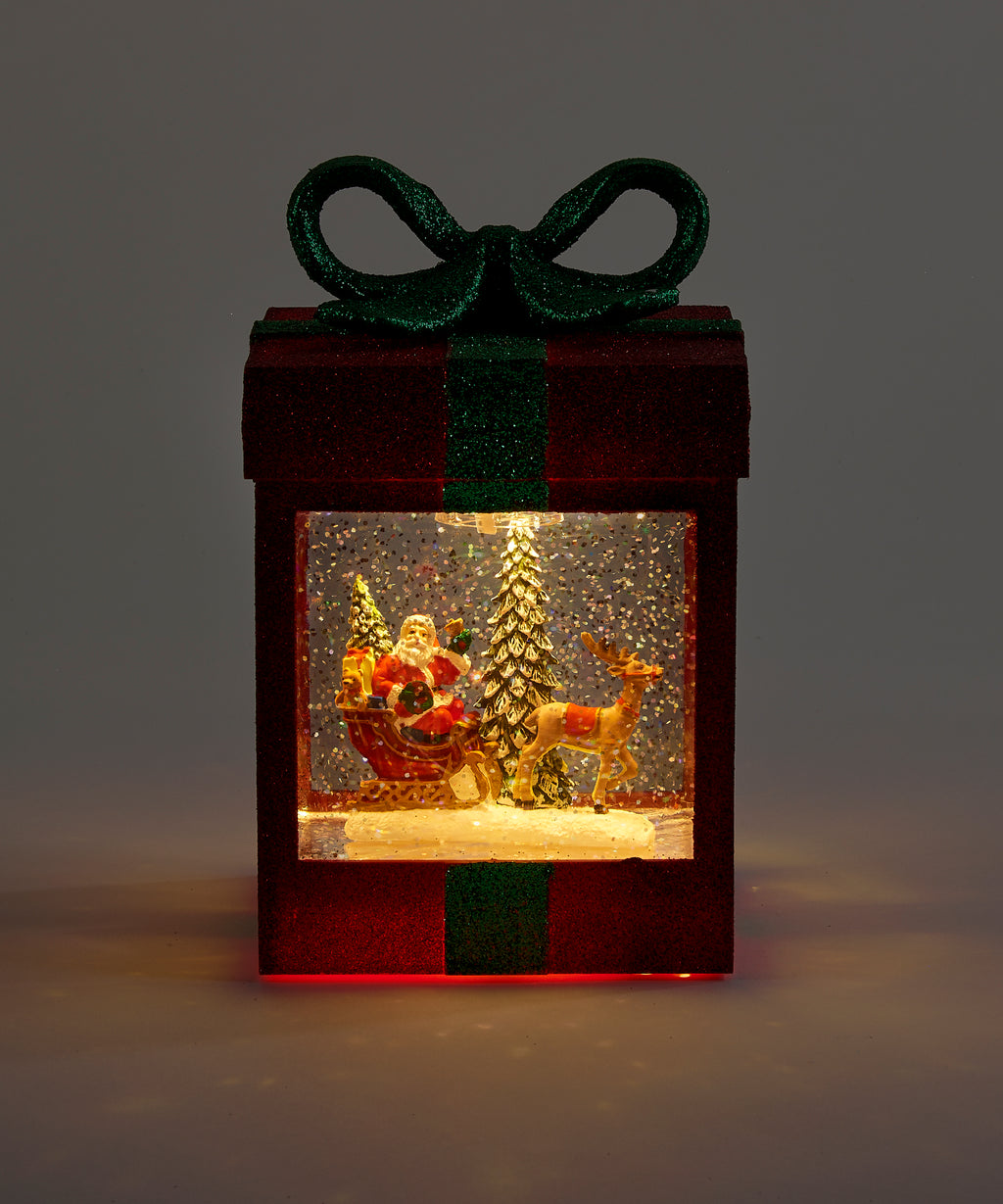 LED Gift Box Water Lantern