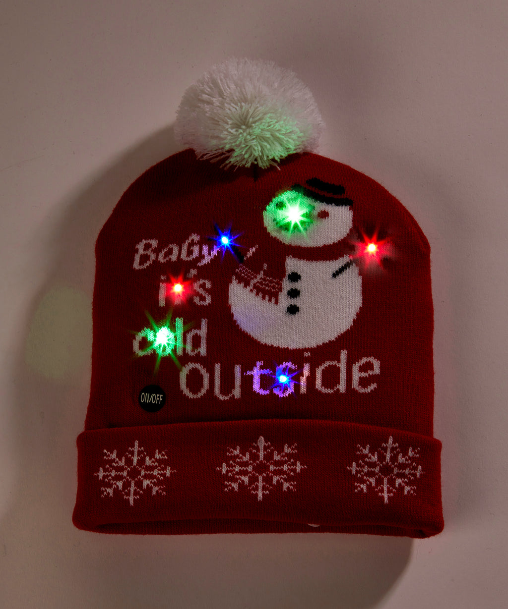 Baby Its cold Outside LED Hats