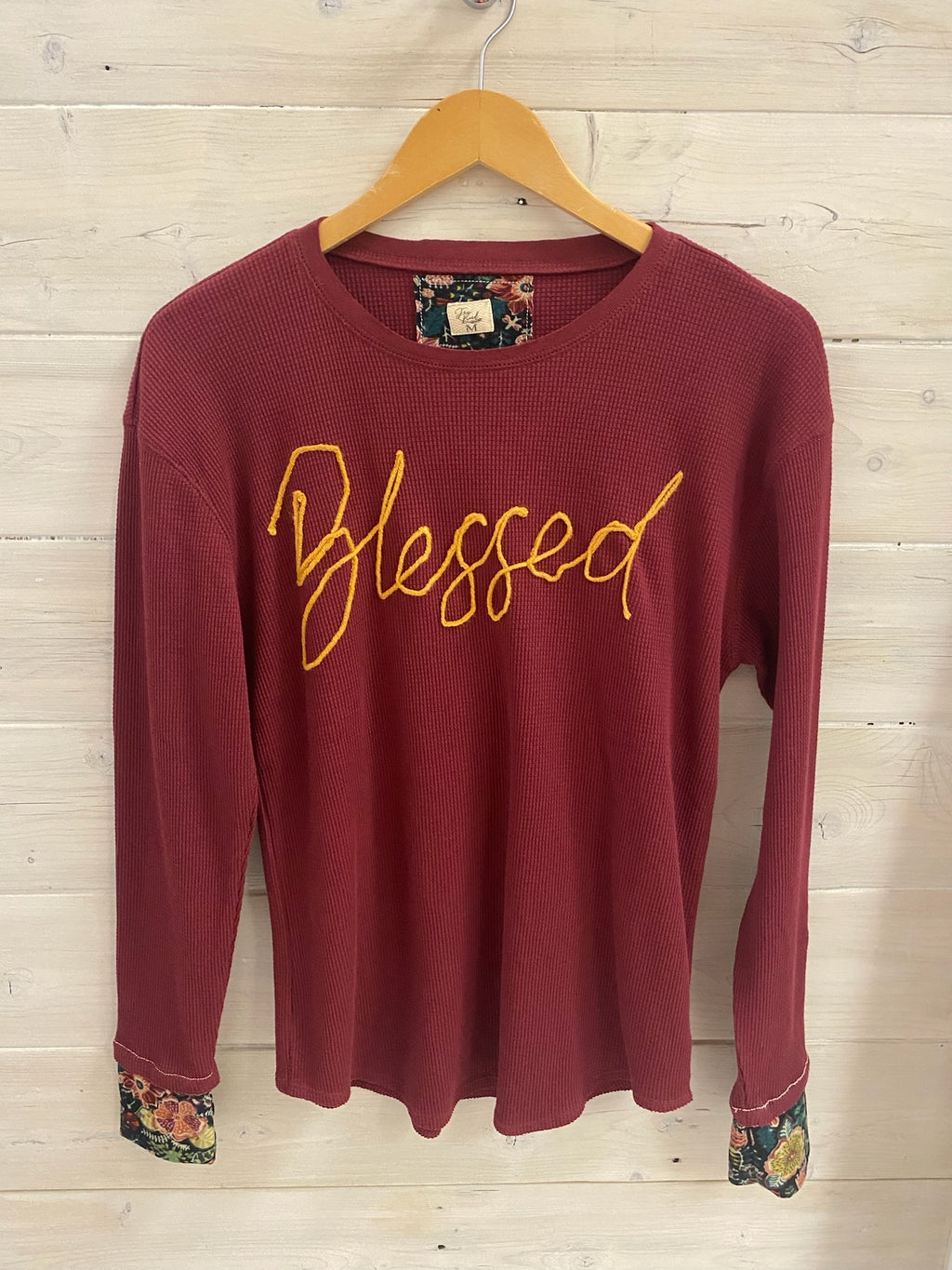 Blessed Thermal Script Shirts