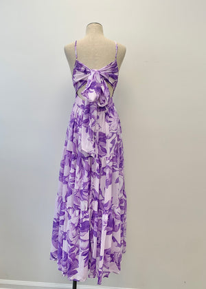 Tie Back Tiered Maxi