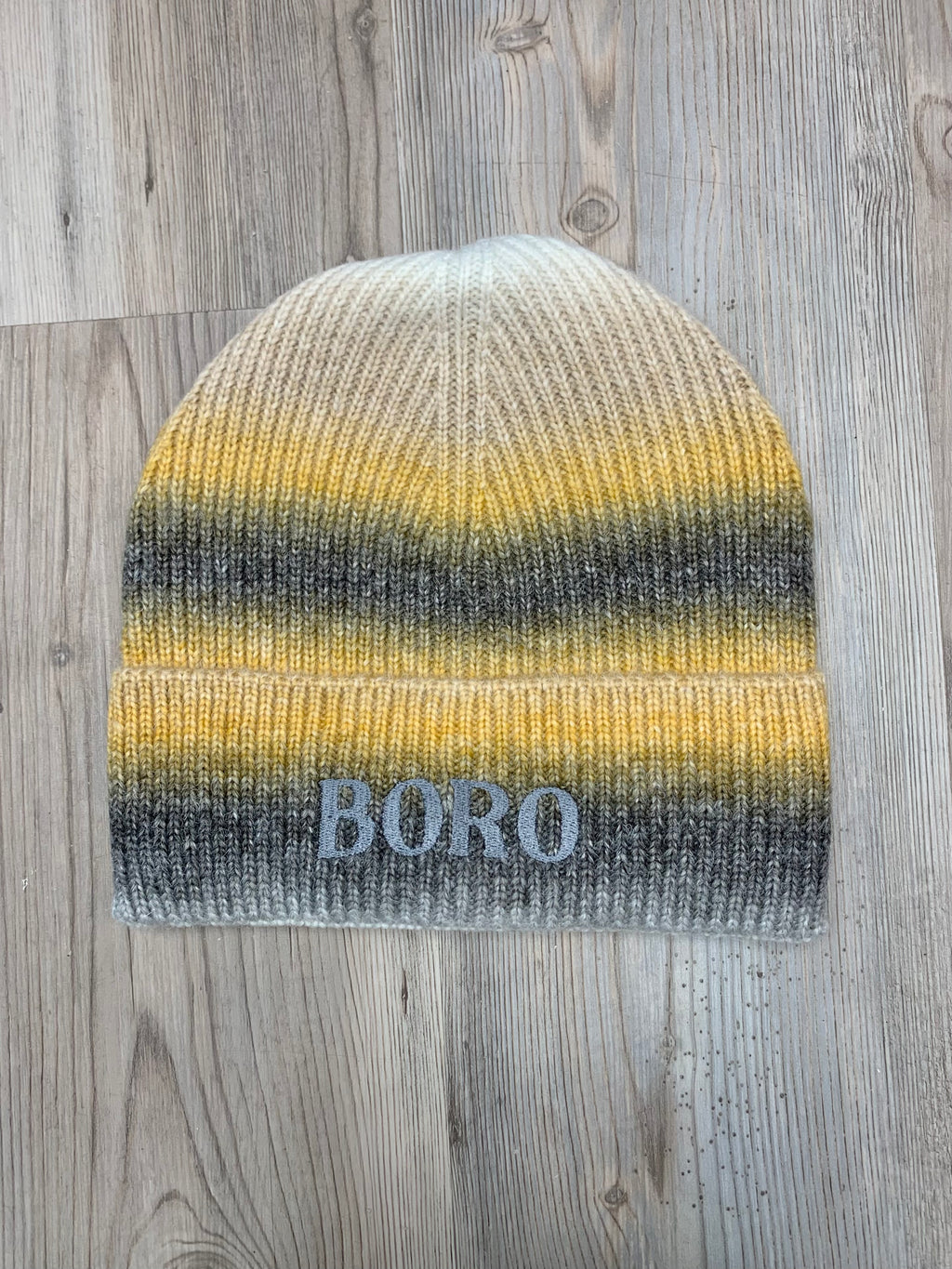 Ombre Boro Embroidered Beanies
