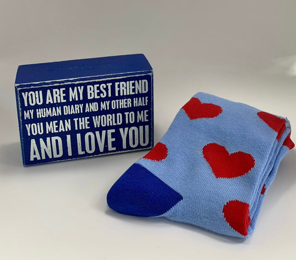 You Are My Best Friend…Sign and Socks