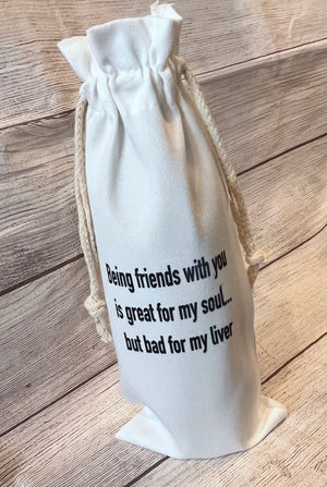 Truth Speaking Wine Bags