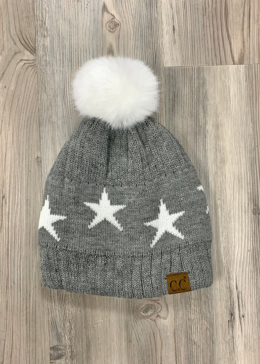 Star Patterned Beanie