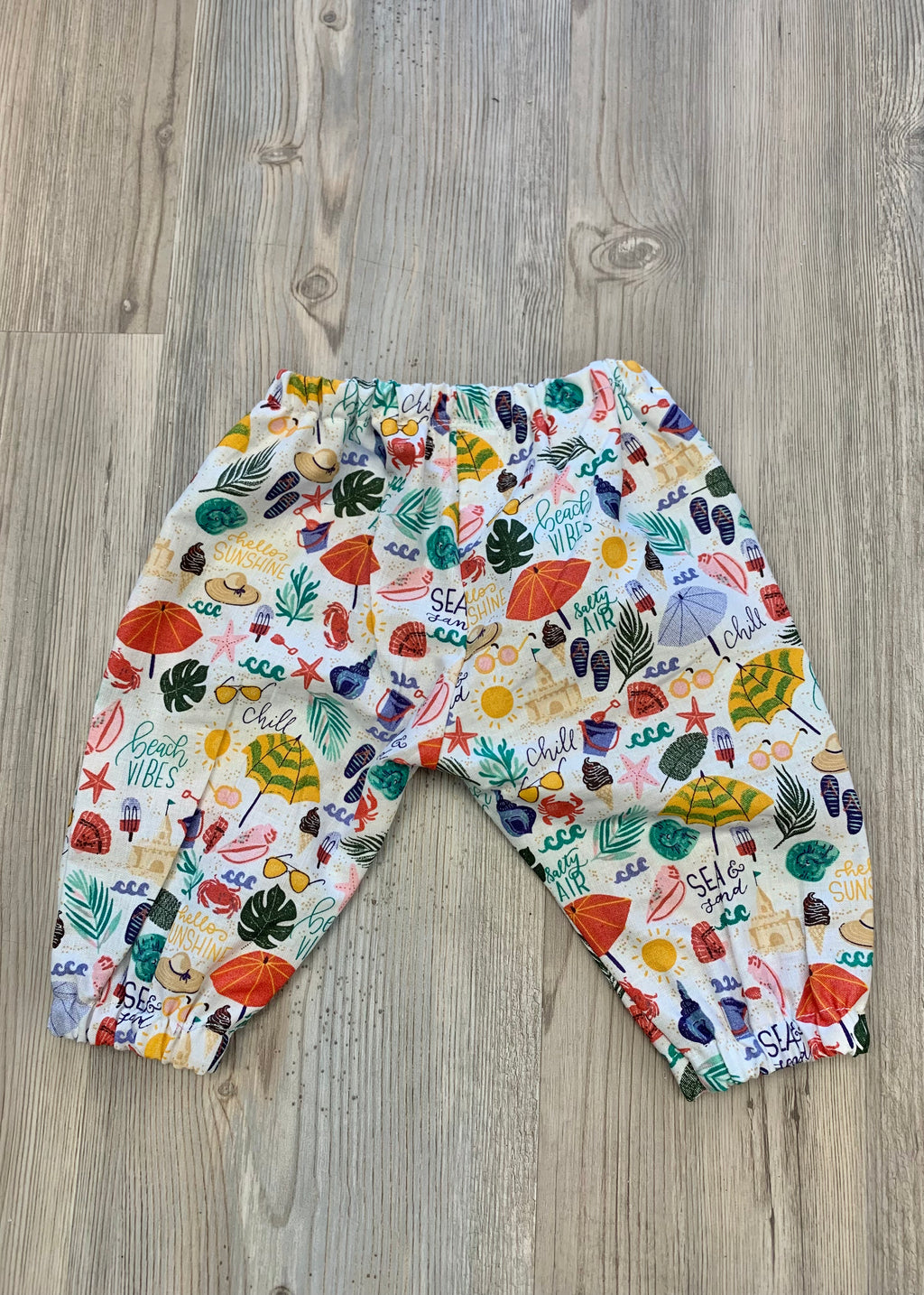 Beach Theme Printed Baby Pant