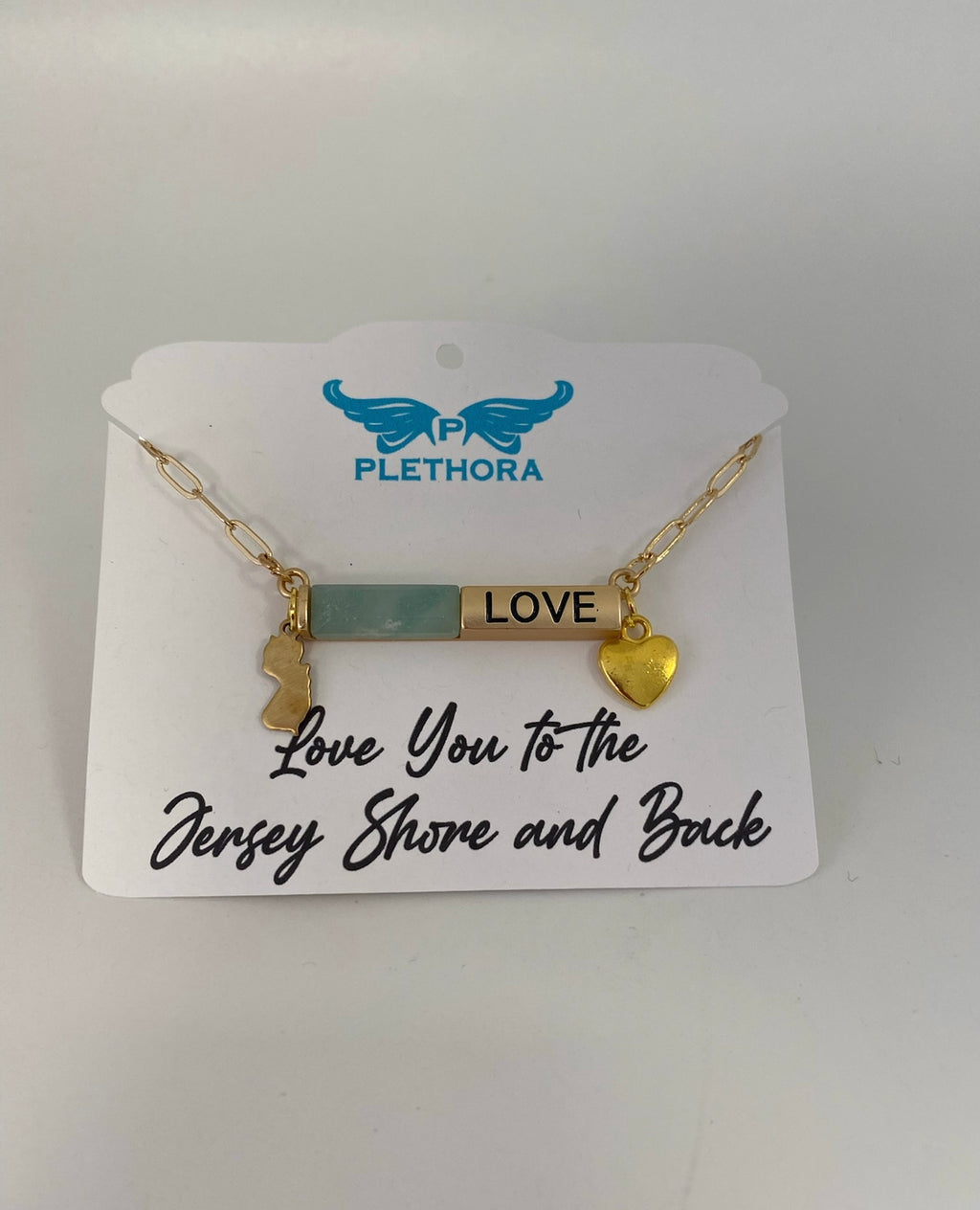 Love You to the Jersey Shore and Back Necklace