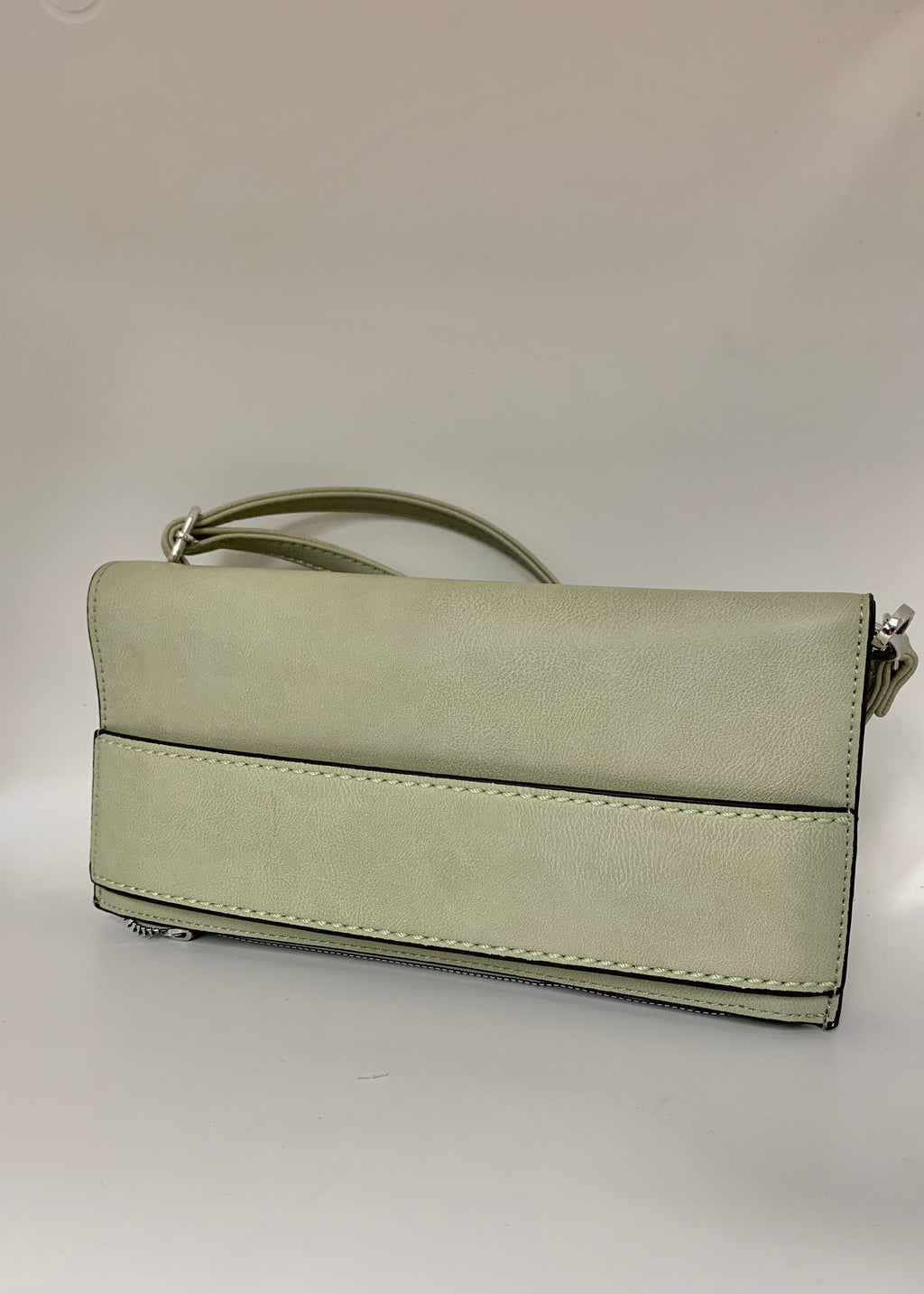 Sage Green Handbag & Clutch