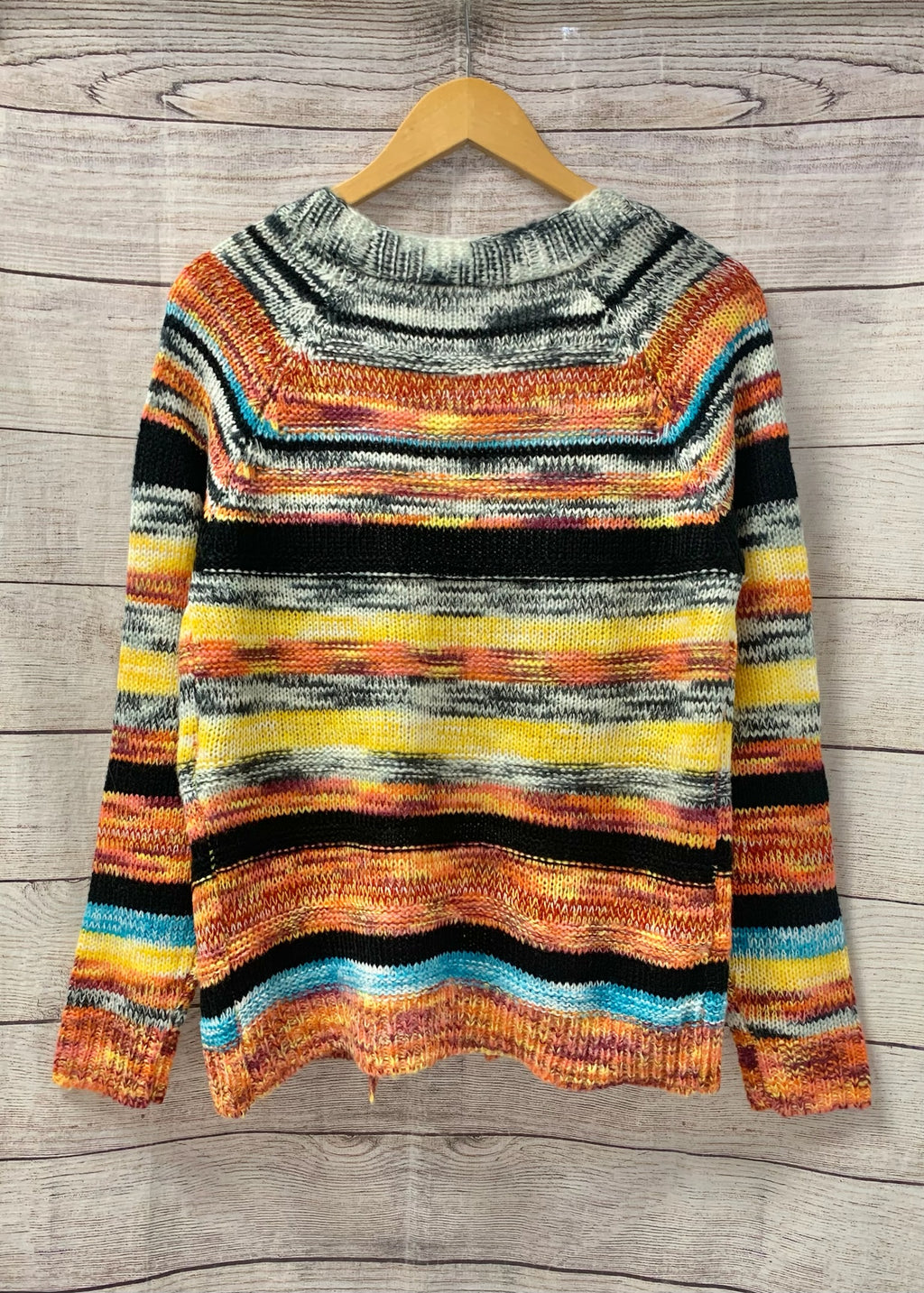 Multicolor Striped Cardigan