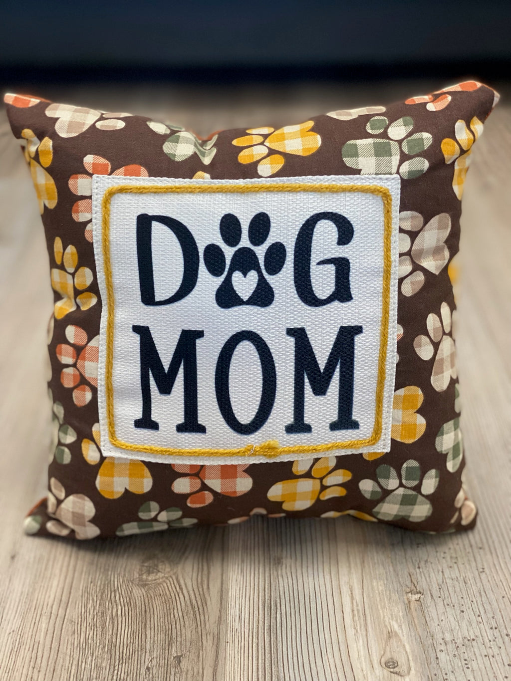 Dog Mom Mini Pillow