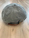Local Left Leather Strap Embroidered Hat