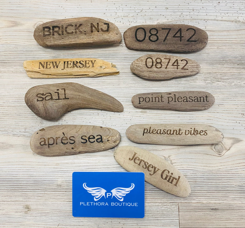 Engraved Driftwood Size Small