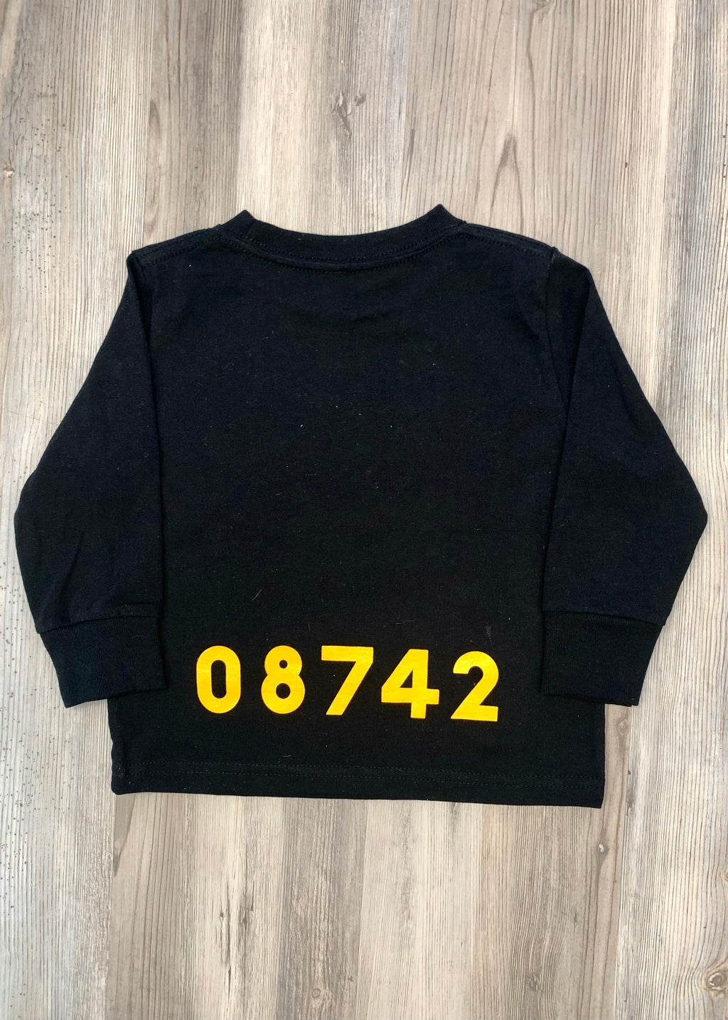 LOCAL Paw Print with 08742 Back-Toddler Long Sleeve
