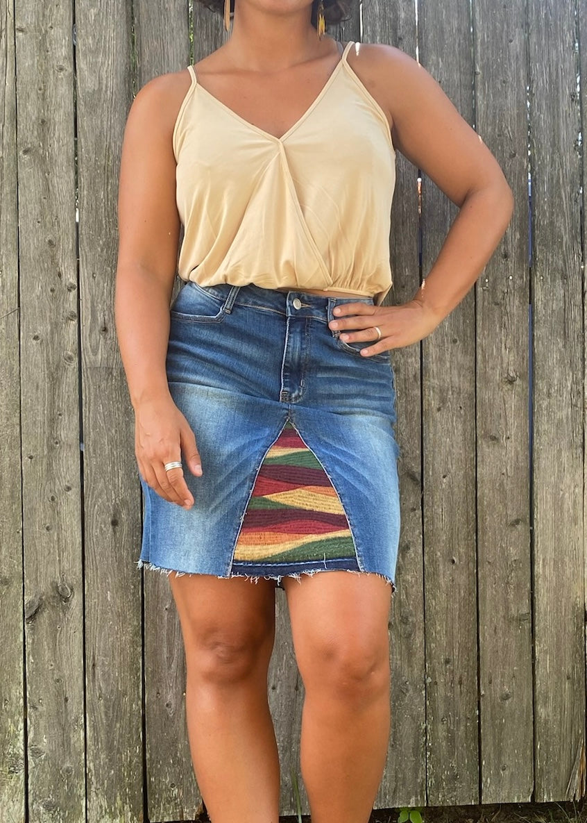 Sunrise Embroidered Skirt