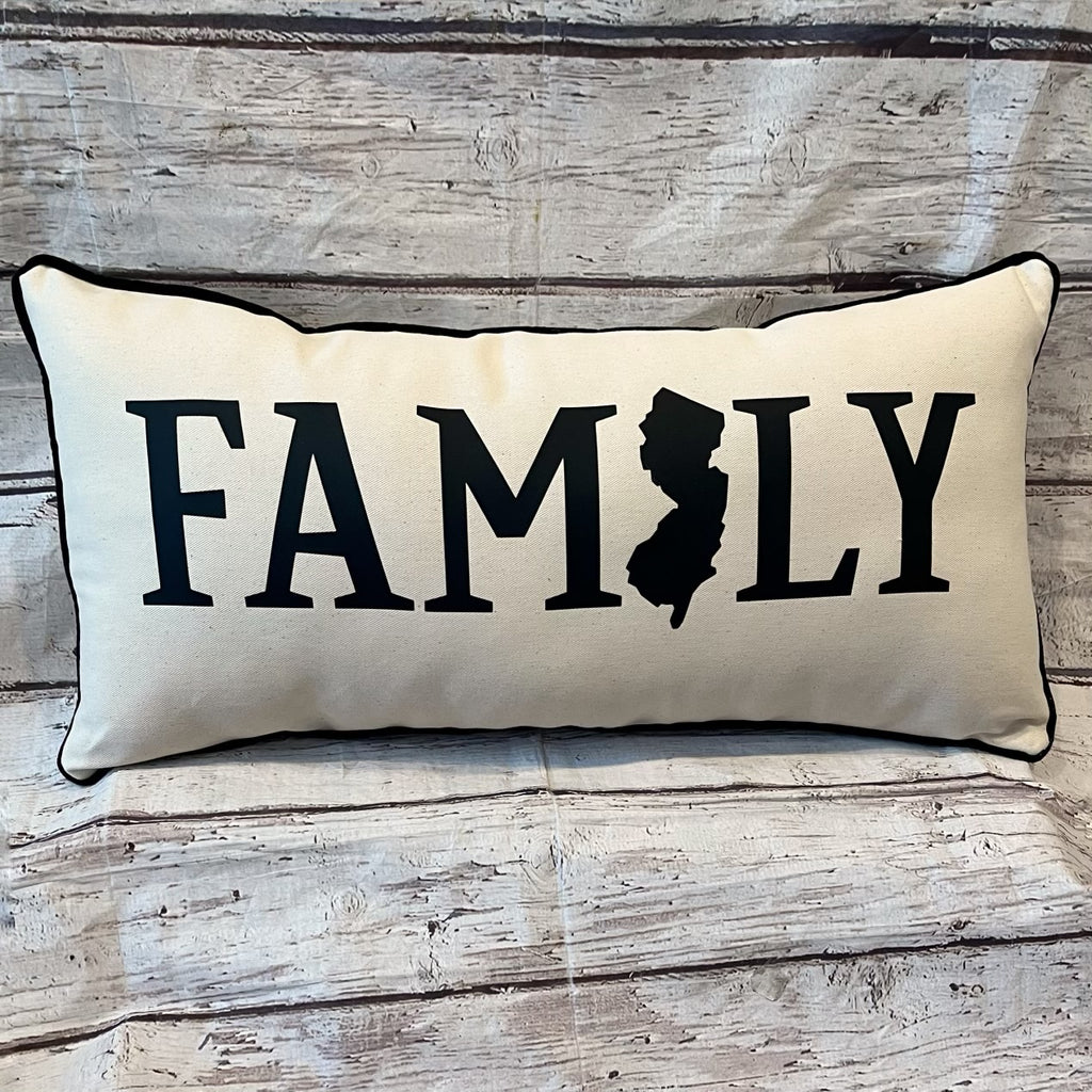 Family Jersey State Pillow