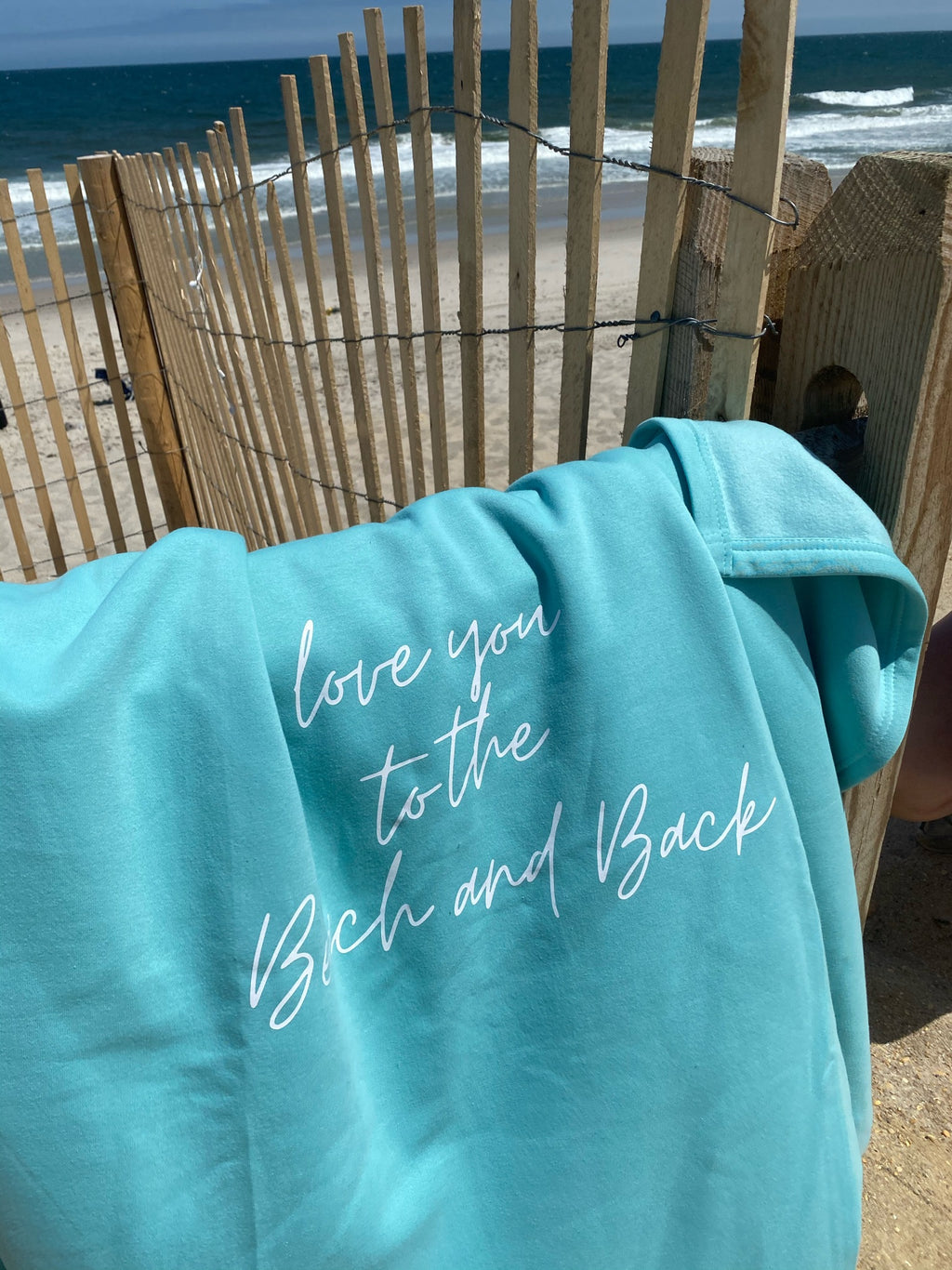 Love You To The beach And Back Blanket