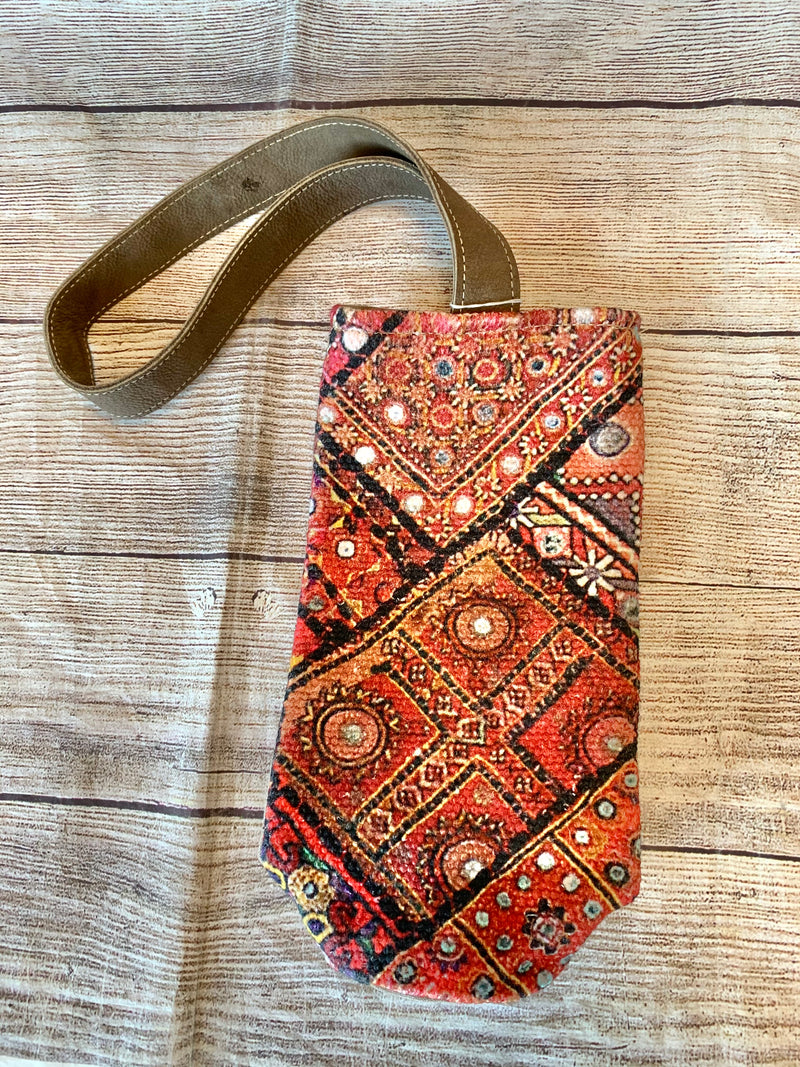 Patterned Wine Bags