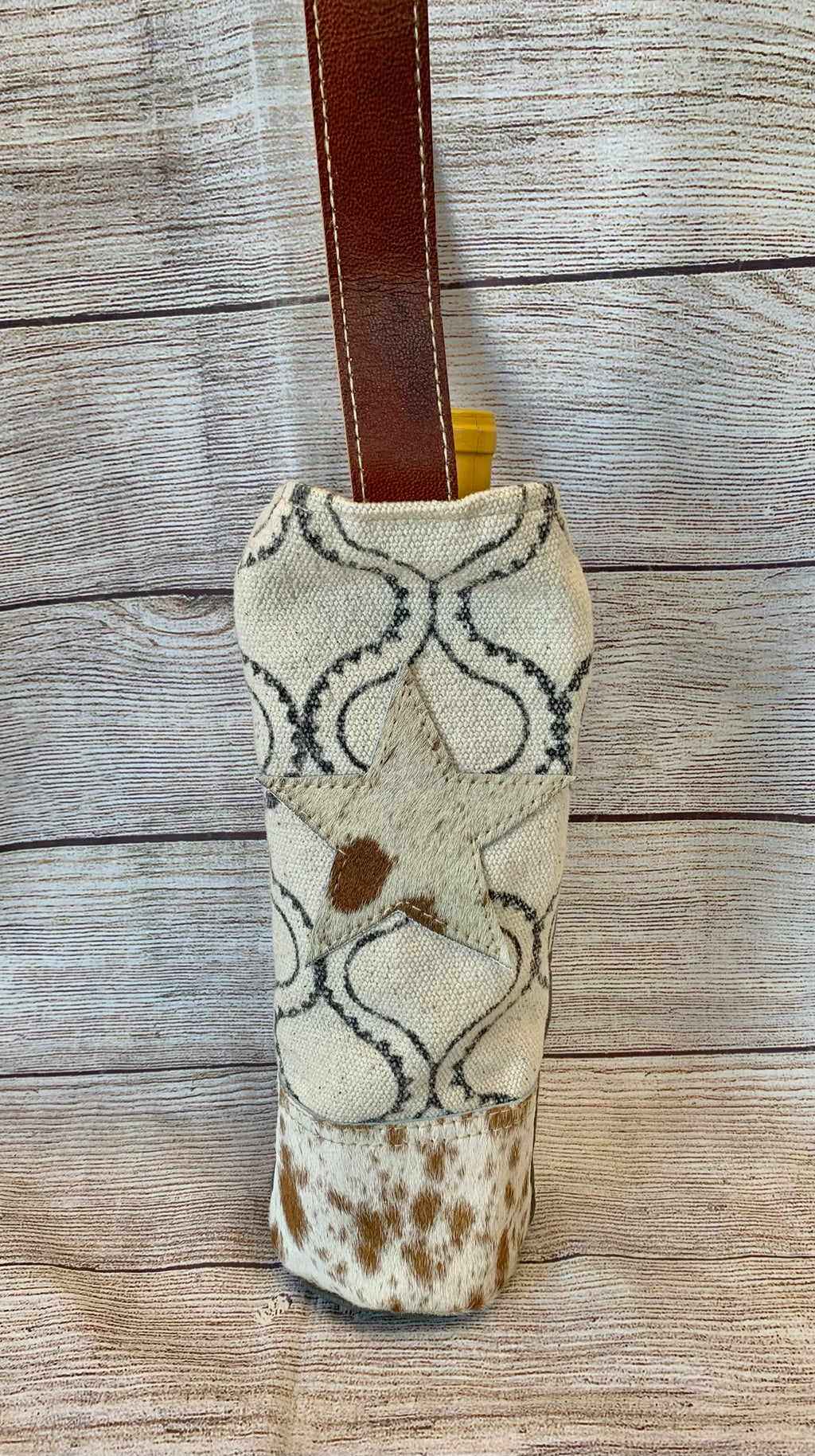 Patterned Wine Bags