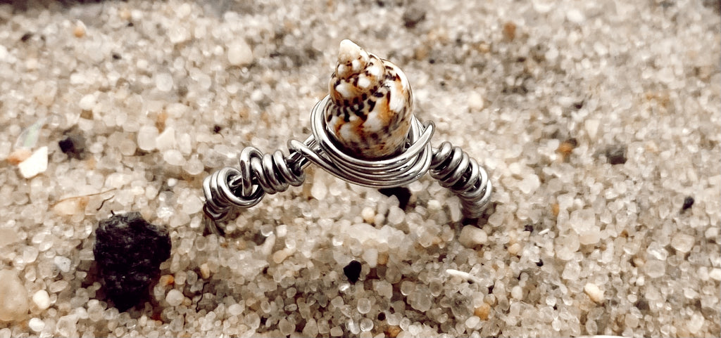 Wired Shell Ring