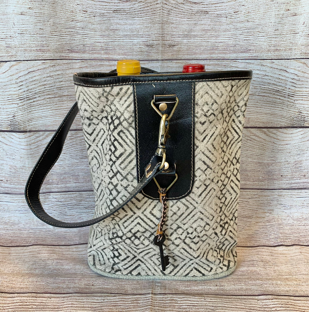 Patterned Double Wine Bags