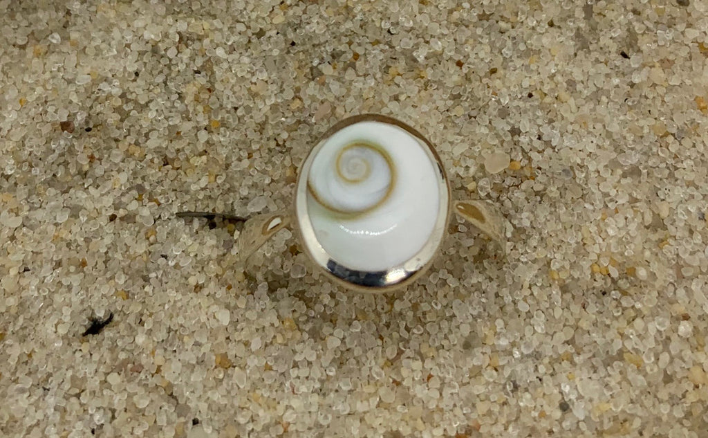 Shiva Eye shell ring