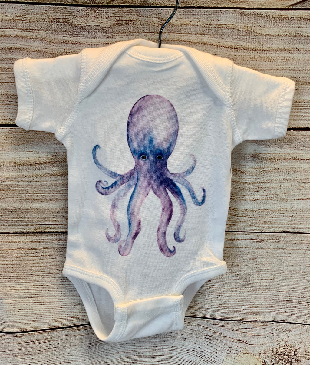 Octopus Baby Onesie