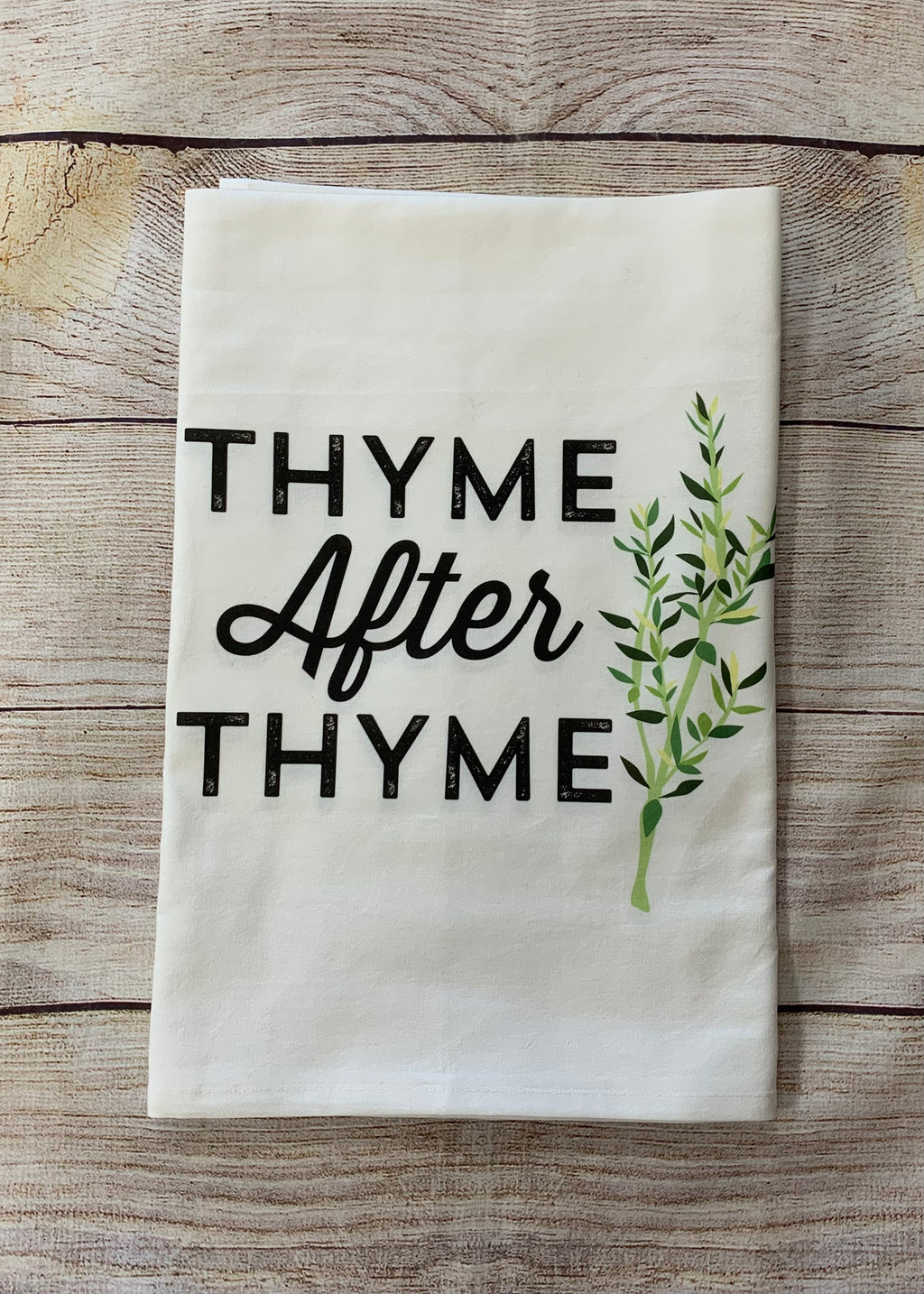 Thyme After Thyme Towel